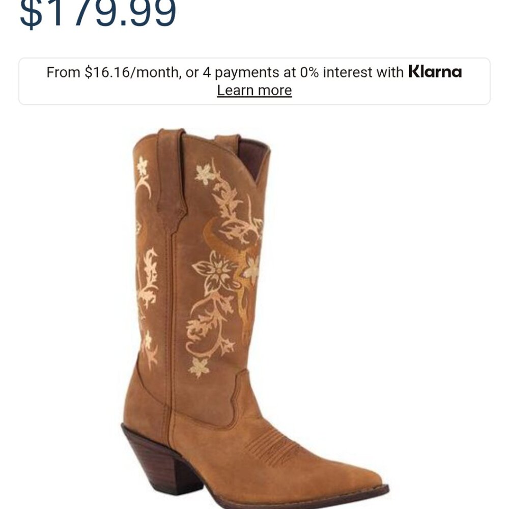 Woman's cowboy boots